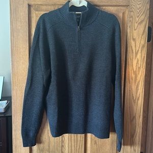 J crew merino 1/4 zip